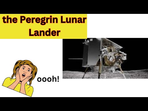 Soaring Towards the Moon The Story of the Peregrine Lunar Lander