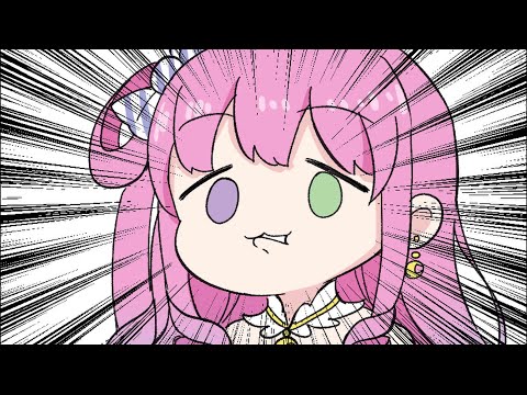 Luna frustrating Marine.【Animated Hololive/Eng sub】【Houshou Marine/Himemori Luna】