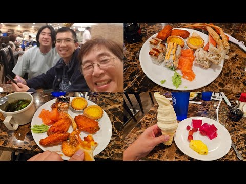 Pre Thanksgiving Dinner with My Mom and Brother at Milpitas Buffet