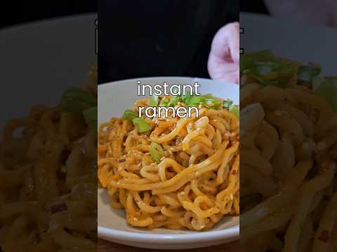 🍜 Instant ramen hack #shorts #instantramen #instantnoodles #easyrecipe #cooking #food