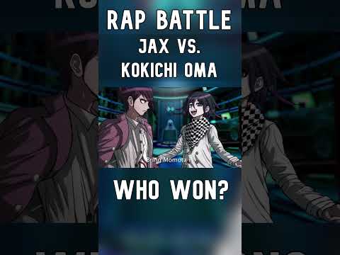 JAX vs. KOKICHI OMA pt. 2 #shorts #theamazingdigitalcircus #danganronpa #rapbattle