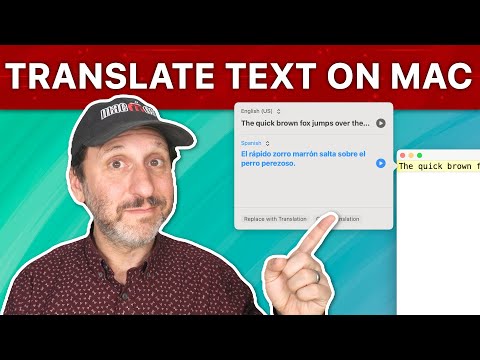 How To Translate Text On Your Mac