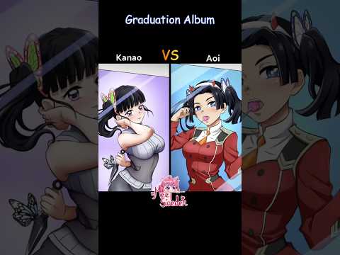 Which is Best? Zero Two VS Hinata GRADUATION ALBUM | Kimetsu no Yaiba - #AnimeCosplay の卒業アルバム #if