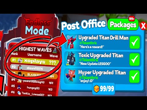 🔥 OMG👀 UPGRADED TITAN DRILL MAN INSANE Skibidi Toilet Tower Defense Xo Plays Roblox Funny Momments