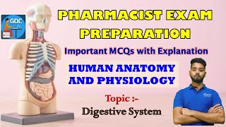 DIGESTIVE SYSTEM | HUMAN ANATOMY & PHYSIOLOGY | IMPORTANT MCQS WITH EXPLANATION