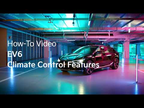 Climate control features｜Kia EV6