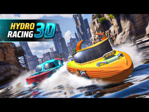 Hydro Racing 3D Game - GamePlay Walkthrough