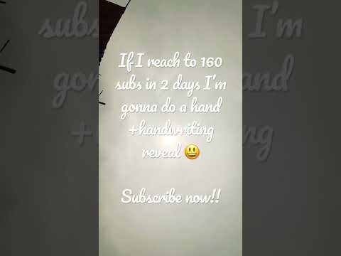 If I reach 160 subs in 2 days I will do a………..