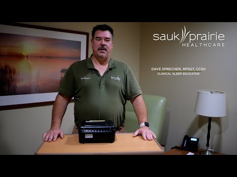 Setting Up Your Home Sleep Apnea Test - Sauk Prairie Healthcare