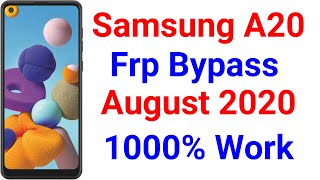 Samsung A20 Frp Bypass 2020 August | A20 Frp Bypass Without Pc | All Samsung Google Lock Bypass 2020