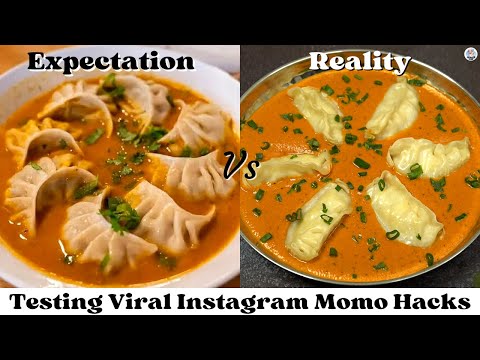 Testing Out Viral Momo Hacks From Instagram Reels | Testing Viral Momo Hacks | Food Hacks Tested