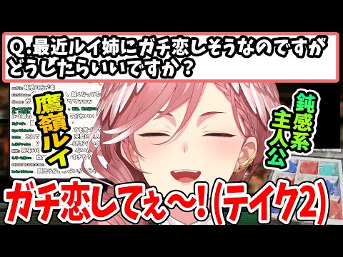 色々と鈍感すぎて質問の意図に気づけないお茶目なルイ姉 【ホロライブ切り抜き 鷹嶺ルイ 晩酌 】