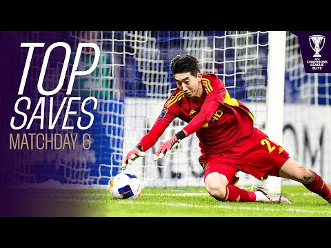 The Final Monster Saves of 2024! | Top Saves – Matchday 6 | AFC Champions League Elite™ 24/25