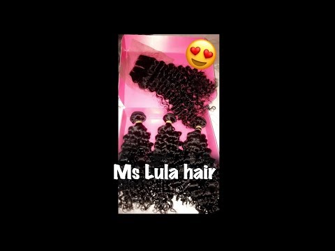 Ms Lula Hair Intial Review | Unboxing & Preparing Hair for Installation | Boiling Method