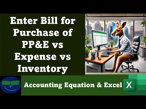 Enter Bill for Purchase of PP&E vs Expense vs Inventory 6 QuickBooks Online 2025