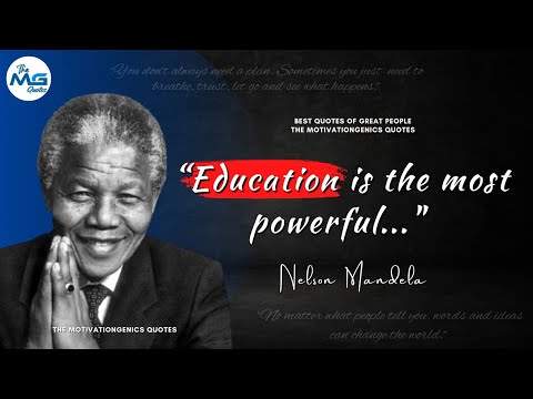 Nelson Mandela Quotes on Leadership, Freedom & Life | TMGQ #24