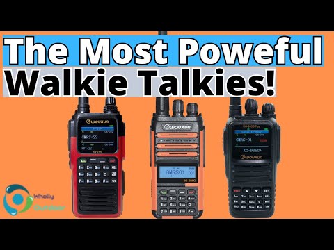 The Most Powerful Walkie Talkies In 2024! (TOP 3)