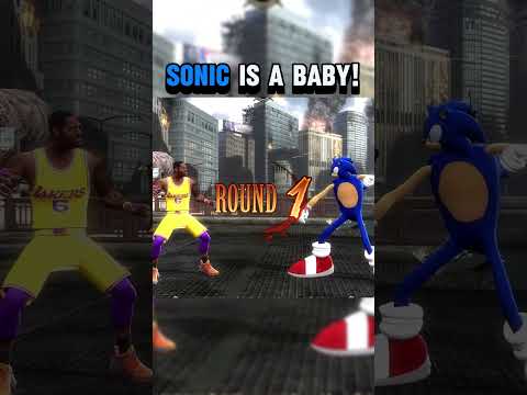 SONIC BABALITY MOD! #cercadevelho #sonic #lebronjames #gaming #viralshort