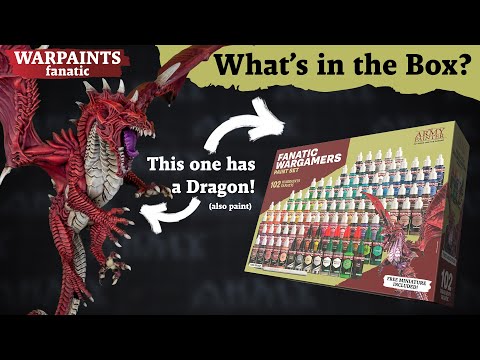 Warpaints Fanatic Wargamers Paint Set | What's in the Box?