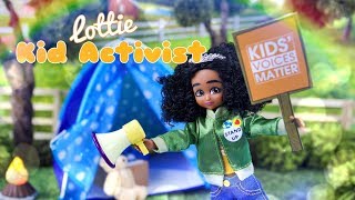 Lottie Kid Activist Doll PLUS Campfire Fun Play Set