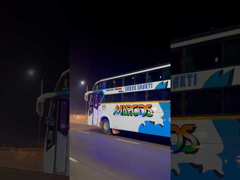 Shree Shakti travels || marcos ||new sleeper luxury bus || #shorts #viralvideo #tranding #4k