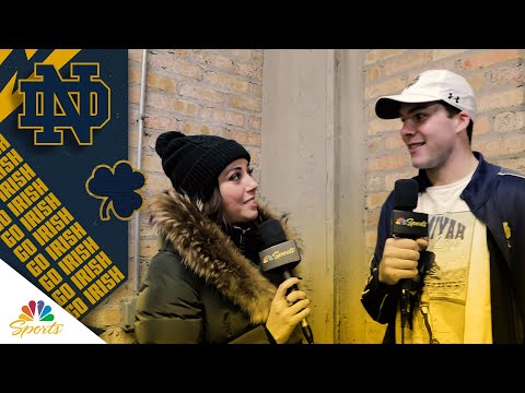 Riley Leonard after CFP first-round win vs. Indiana: Notre Dame 'is something special' | NBC Sports