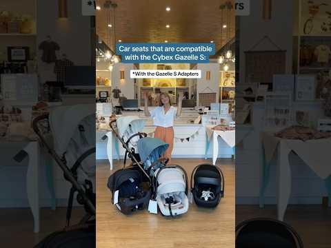 Compatible car seats for the Gazelle S #stroller #shortvideo #short #shorts #babyproducts