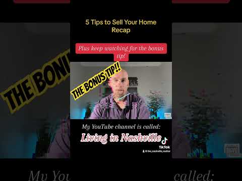 Make the Most Money Selling Your Home - Watch these tips plus there’s a BONUS tip!