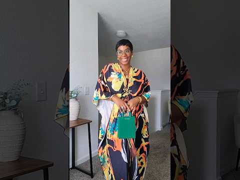 Amazon Fashion Finds! Short Pixie Cut Wig *Turned Around* + FUPA APPROVED Kaftan "MooMoo"