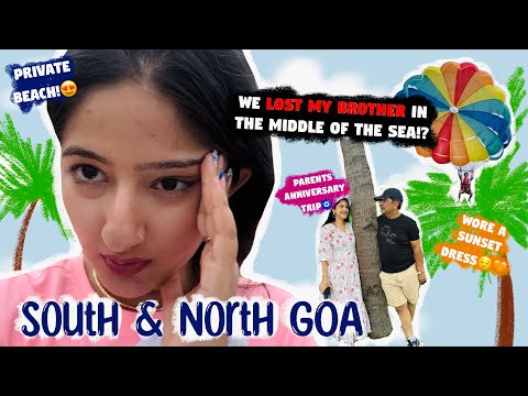 My FIRST TIME in GOA Vlog │ Family Trip │ Kayaking, Pure Veg Food, 5 Star Hotel!😍👙🌴 │Jhanvi Bhatia