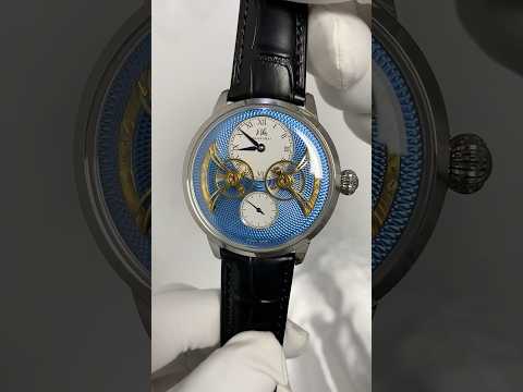 Shanghai Watch. Qiongjing. Double Balance Wheel. Ref. S8006 上海表  穹境  双飞轮