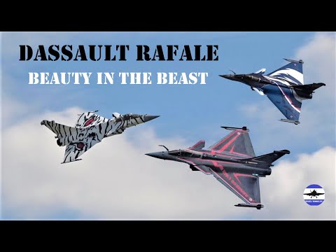 Dassault Rafale jet displays - Beauty in the beast