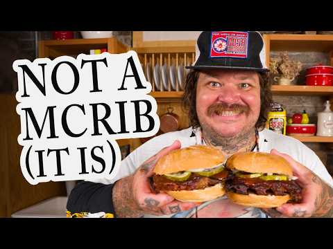 Not a McRib: Matty's Ultimate BBQ Rib Sandwich | Soups, Salads, Sandwiches