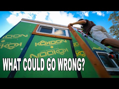 What Could Go Wrong? Tiny House Siding with ZERO Experience