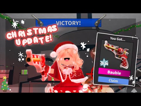 MM2 MOBILE BAUBLE GUN MONTAGE! *MM2 CHRISTMAS UPDATE*