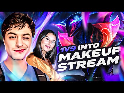 LL STYLISH | 1V9 INTO MAKE UP STREAM!