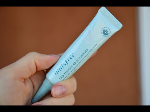 Корейская косметика, точечное средство от прыщей Innisfree bija trouble spot essence