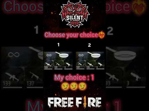 Choose your choice❤️‍🔥❤️‍🔥 #trending #freefire #freefirefunny #gaming #freefirememes #funny #shots