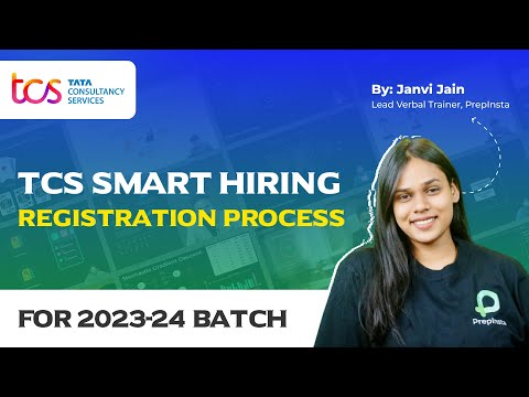 TCS Smart Hiring Registration Process 2023 and 2024 Batch