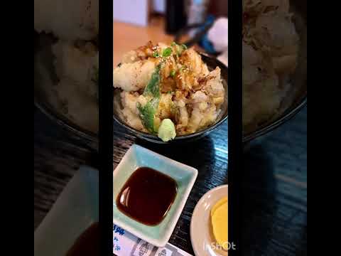 孫と北海道ランチ　フグてんぷら　天ぷら好きな上に🐡　またとない機会😋🍴💕(12)