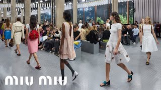 Miu Miu SS25 Fashion Show – Salt Looks Like Sugar | Paris Fashion Week 2024