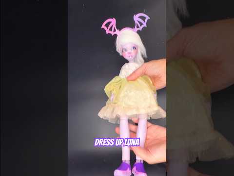 Another ball jointed doll dress up video