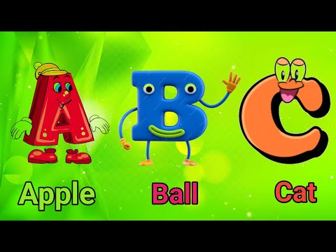 One two three, 1 to 100 counting, ABCD, A for Apple, 123 Numbers, learn to count, Alphabet a to z