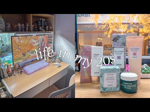 life in my 20s ⭐️ olivia rodrigo guts tour manila, new skincare from heimish, unboxing packages