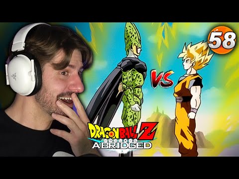 Goku vs Cell - Dragon Ball Z Abridged Reaction Episode 58