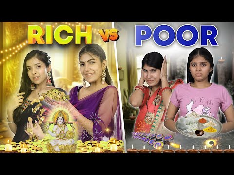 Diwali - Rich vs Normal | Your Mom vs My Mom | Anaysa