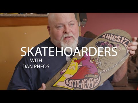 SkateHoarders: Check Out the Skateboard Deck and Memorabilia Collection of Dan Pheos