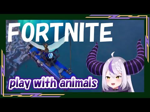 Laplus playing Fortnite.[ENG SUB/hololive]