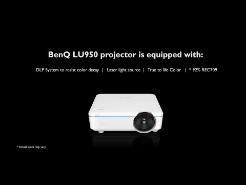 BenQ LU950 Corporate Laser Projector | Color Performance