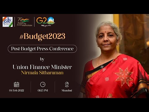 Post budget press conference by Union Finance Minister Smt. Nirmala Sitharaman